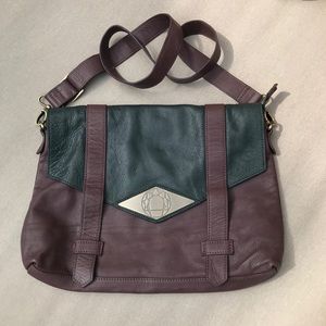 Mohekann Leather Cross Body Messenger Bag